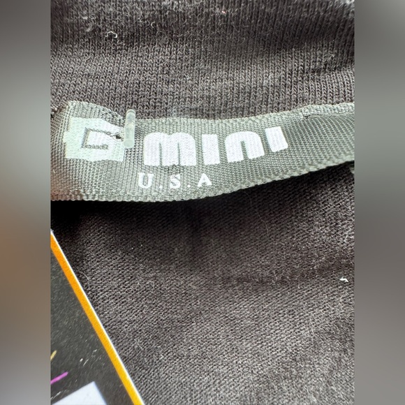 NWT Deadstock Y2K Motorcycle V Neck Baby Tee with Silver Tassels Size Small - Picture 4 of 11